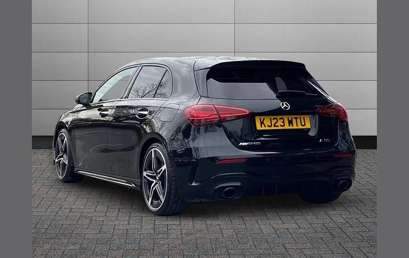 Used Mercedes A35 AMG Premium 320 HP (235 kW) 2023 Black Hatchback