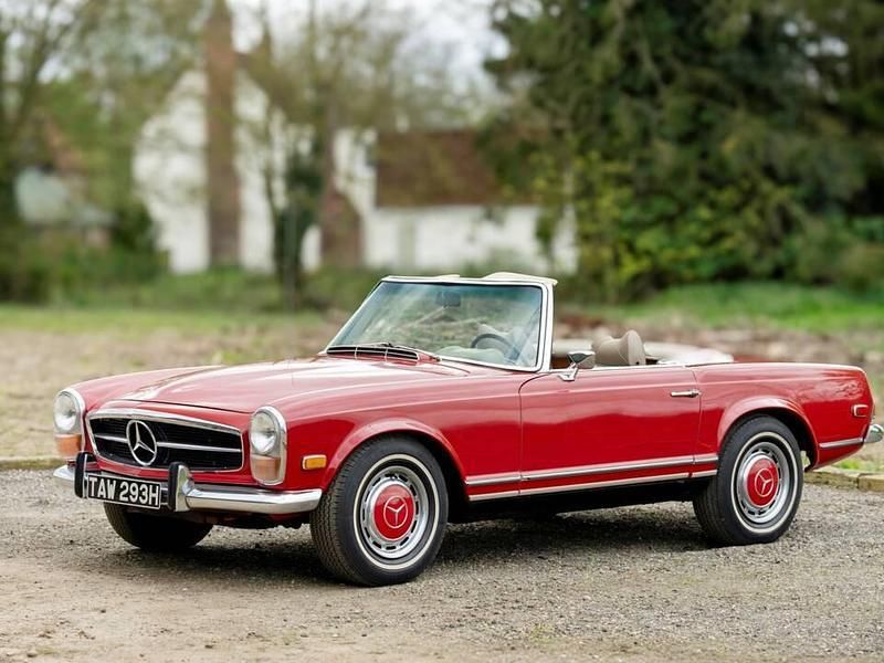 Red Used 1970 Mercedes SL280 Cabriolet | £65,000 - Image 1/4