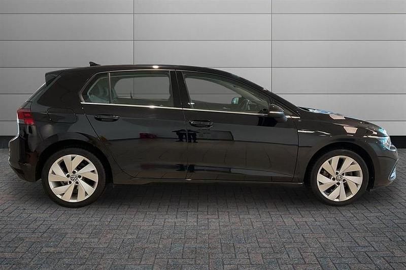 Used VW Golf VIII Style 130 HP (95 kW) 2023 Black Hatchback