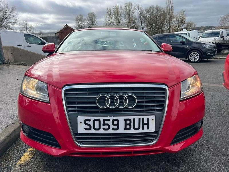 Used Audi A3 2010 Red Hatchback