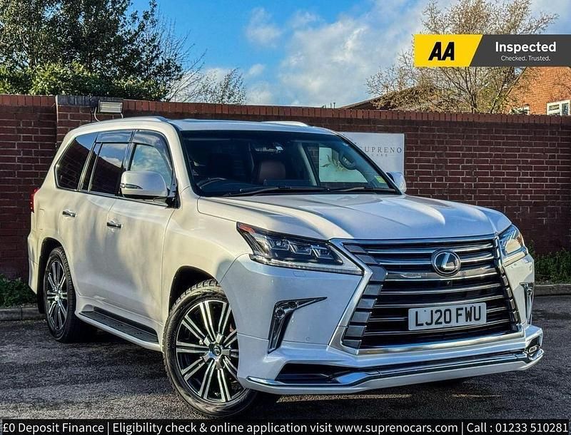 White Used 2024 Lexus LX600 SUV | £86,574 - Image 1/4