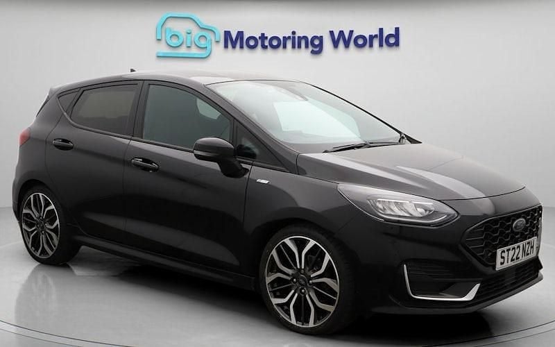 Black Used 2021 Ford Fiesta ST-Line Hatchback | £14,050 (A bit pricey) - Image 1/4