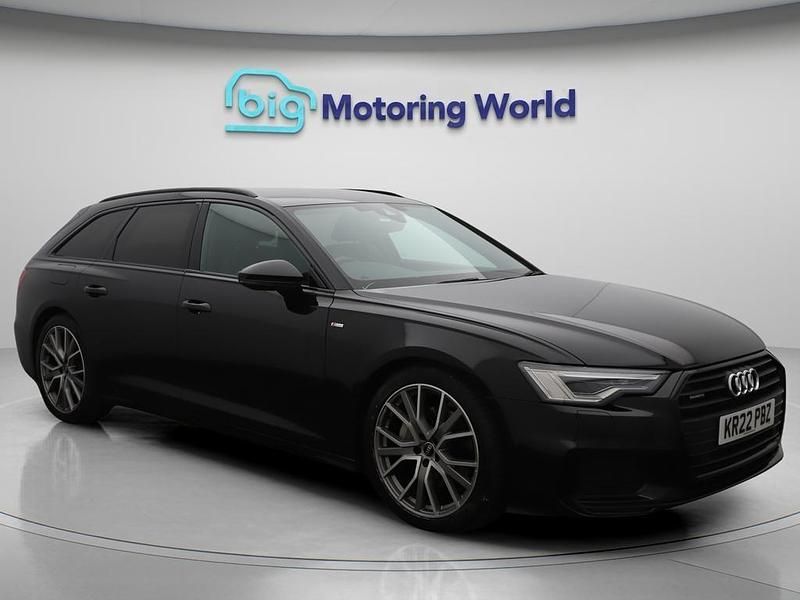Black Used 2022 Audi A6 Black Edition Estate | £31,200 (Fair price) - Image 1/4