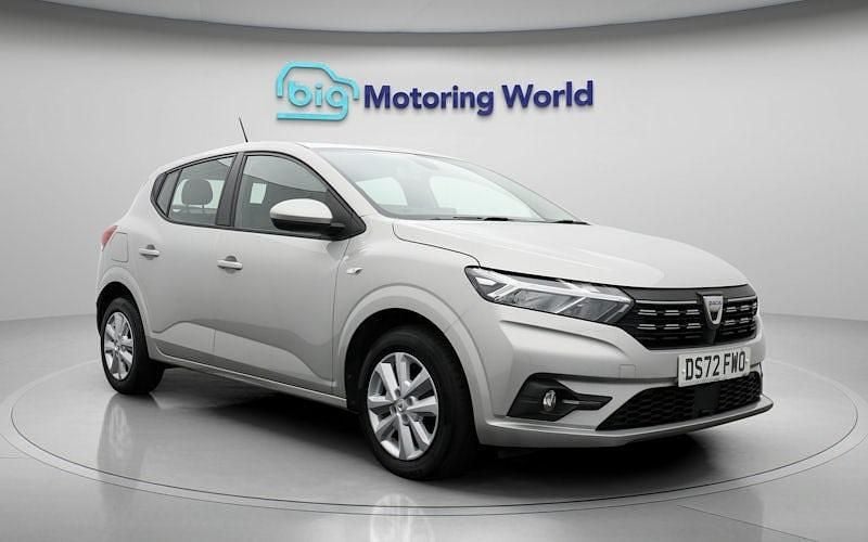 Used Dacia Sandero Comfort 91 HP (66 kW) 2022 Grey Hatchback