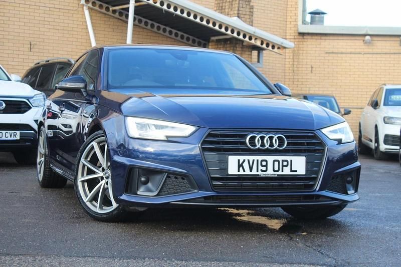 Blue Used 2019 Audi A4 Black Edition Sedan | £13,885 (A bit pricey) - Image 1/4