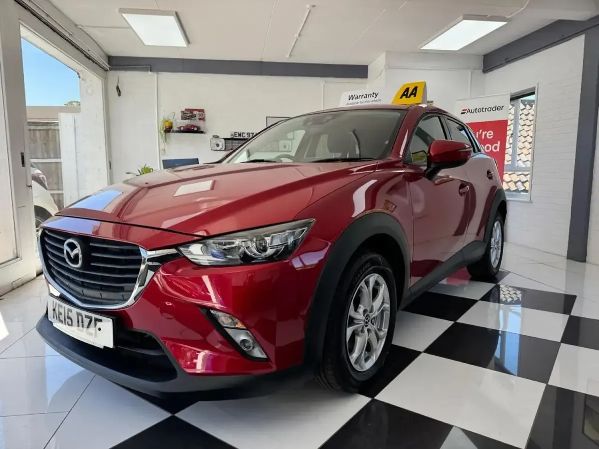 Usado Mazda CX-3 120 HP (88 kW) 2015 Vermelho SUV