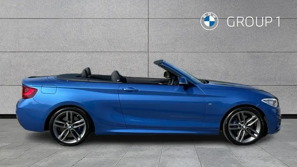Used BMW 220 M Sport 187 HP (137 kW) 2017 Blue Cabriolet