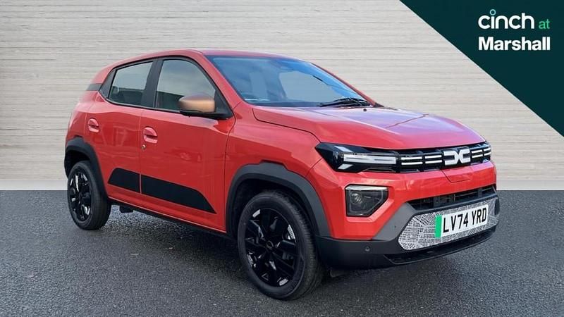 Red Used 2024 Dacia Spring Extreme Hatchback | £11,204 (Fair price) - Image 1/4