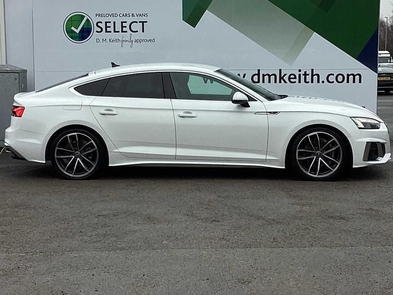 Used Audi A5 S-Line 190 HP (139 kW) 2023 White Coupe