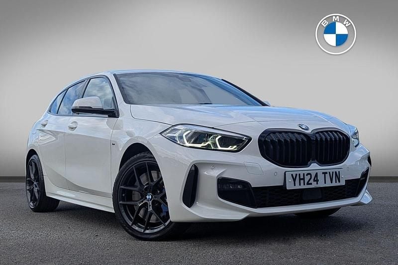 White Used 2024 BMW 118 M Sport Hatchback | £23,738 (Fair price) - Image 1/4