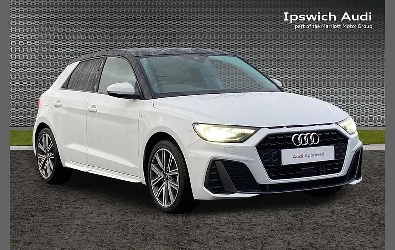 Used Audi A1 S-Line 147 HP (108 kW) 2025 White Hatchback