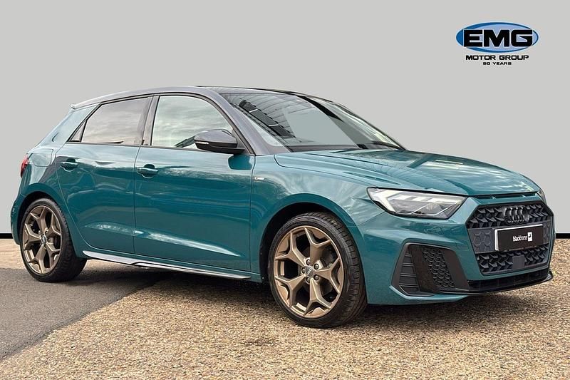 Green Used 2020 Audi A1 Sportback S-Line Hatchback | £19,799 (Fair price) - Image 1/3