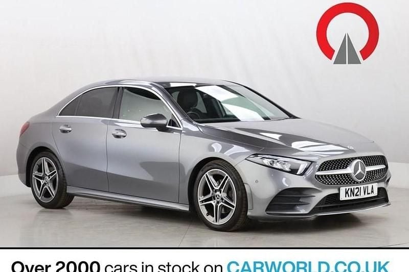 Used Mercedes A200 AMG Line Premium 150 HP (110 kW) 2021 Grey Sedan