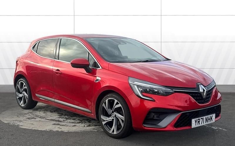 Red Used 2021 Renault Clio V RS Line Hatchback | £13,662 (Fair price) - Image 1/4