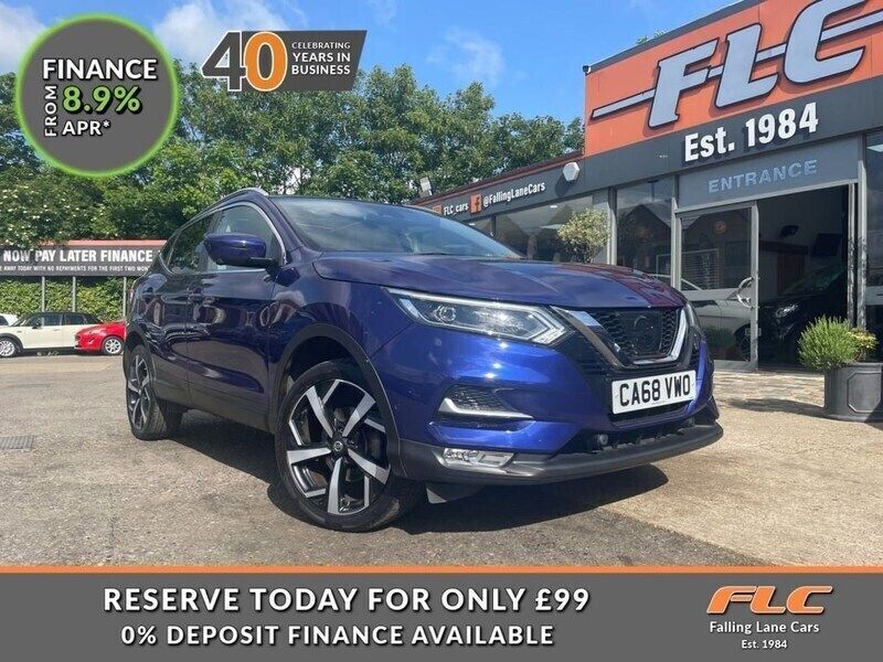 Blue Used 2018 Nissan Qashqai S SUV | £12,799 (Fair price) - Image 1/4
