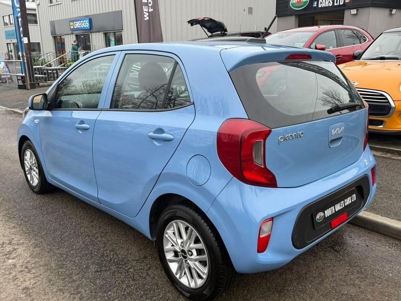 Used Kia Picanto 66 HP (48 kW) 2022 Blue Hatchback