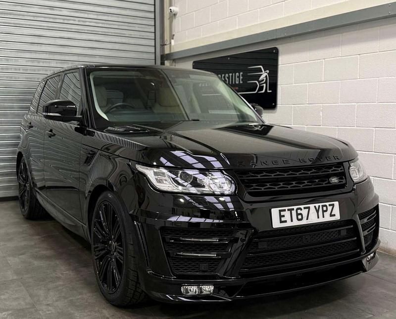 Black Used 2017 Land Rover Range Rover Sport HSE SUV | £19,989 (Expensive) - Image 1/4