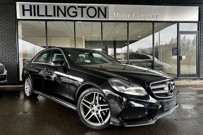 Used Mercedes E220 AMG 170 HP (125 kW) 2014 Black Sedan