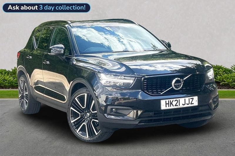 Black Used 2021 Volvo XC40 R-Design Pro SUV | £23,875 (Expensive) - Image 1/4