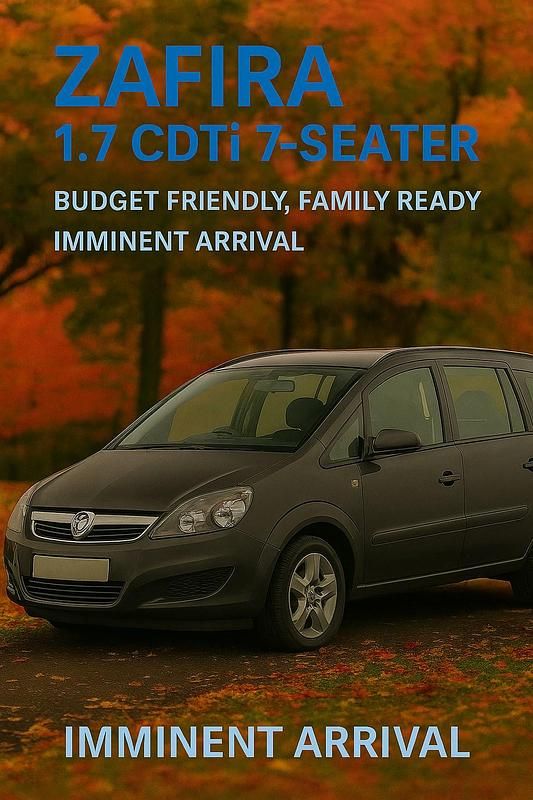 Grey Used 2013 Vauxhall Zafira MPV | £2,950 (Good price) - Image 1/4