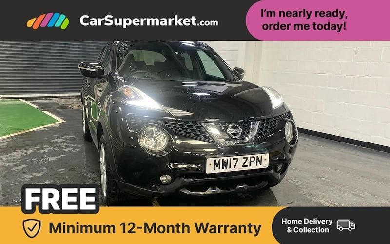 Used Nissan Juke N-Connecta 117 HP (86 kW) 2017 Black SUV