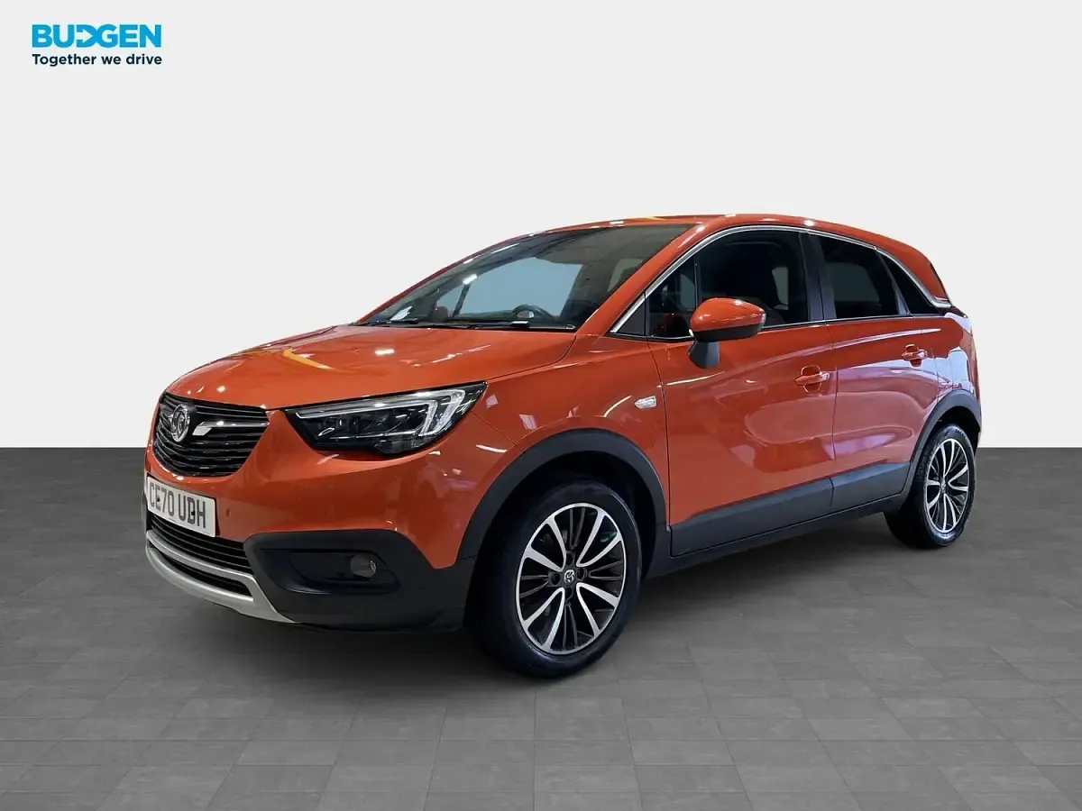 Used Vauxhall Crossland X Elite 130 HP (95 kW) 2020 Orange SUV