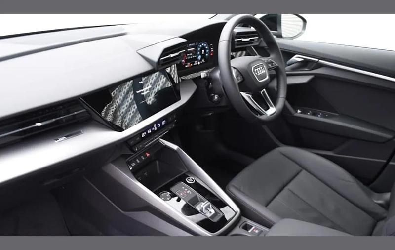 Used Audi A3 S-Line 147 HP (108 kW) 2022 Black Sedan