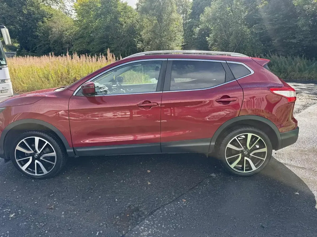 Used Nissan Qashqai Tekna 115 HP (84 kW) 2015 Red SUV