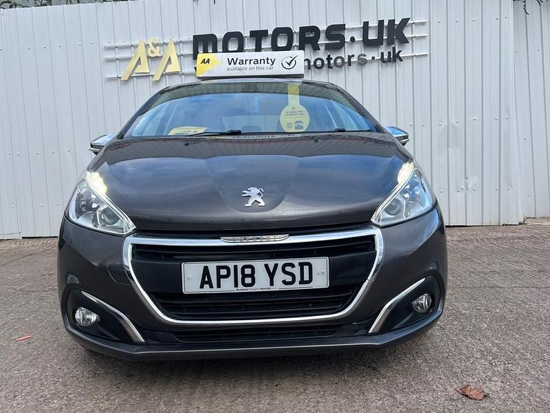 Used Peugeot 208 Allure Premium 2018 Grey Hatchback