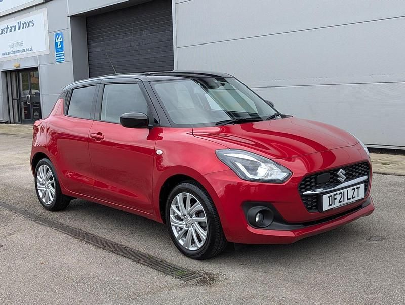 Used Suzuki Swift SZ-T 2021 Red Hatchback