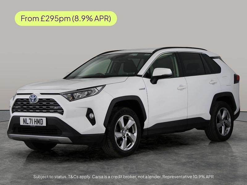 Used Toyota RAV4 Hybrid Design 222 HP (163 kW) 2021 White SUV
