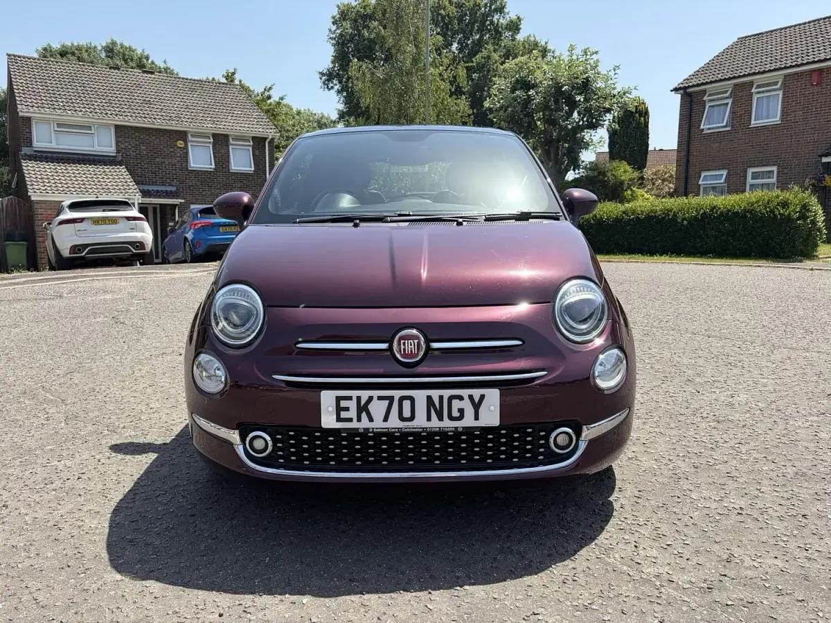 Used Fiat 500 Star 70 HP (51 kW) 2020 Red Hatchback