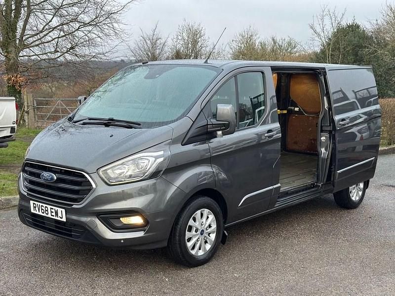 Used Ford Transit Custom Limited 130 HP (95 kW) 2018 Grey Van