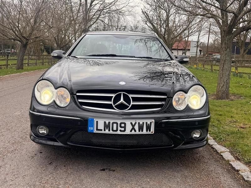 Used Mercedes CLK350 2009 Black Coupe