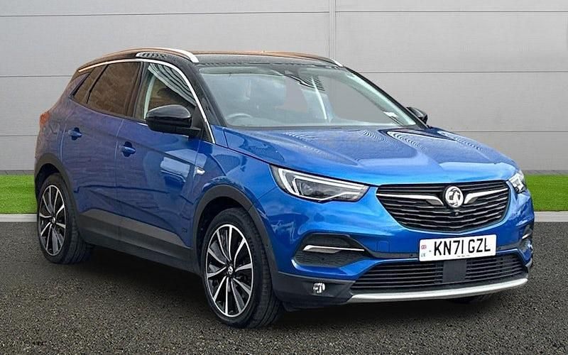 Used Vauxhall Grandland X Business 300 HP (220 kW) 2021 Blue SUV