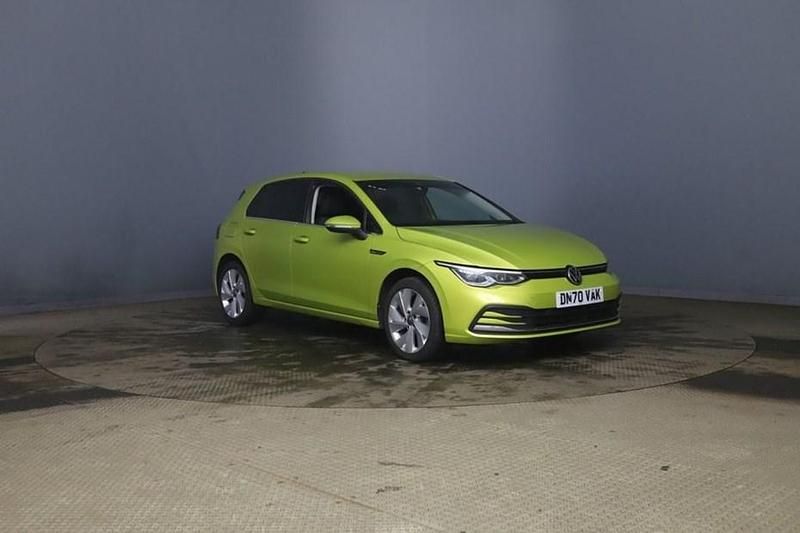 Used VW Golf VII Style 150 HP (110 kW) 2020 Yellow Hatchback