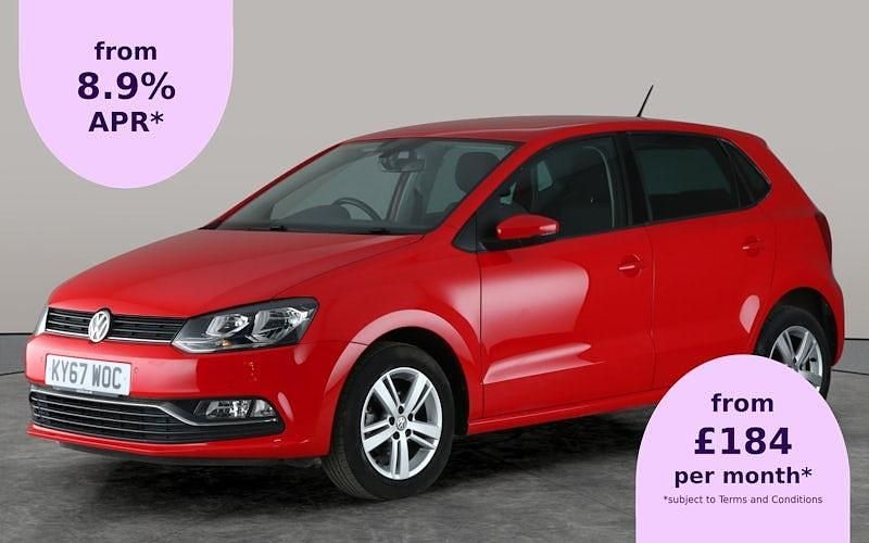 Red Used 2017 VW Polo Edition Hatchback | £11,061 (Fair price) - Image 1/2