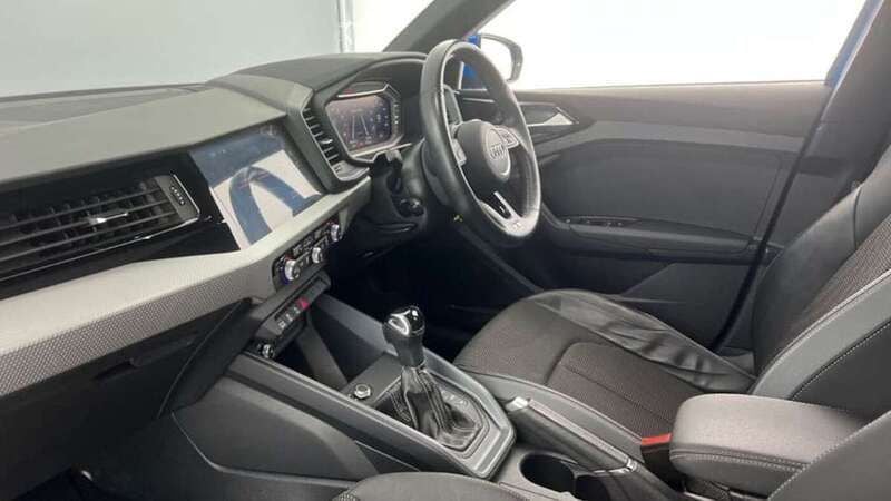 Used Audi A1 S-Line 148 HP (108 kW) 2020 Blue Hatchback