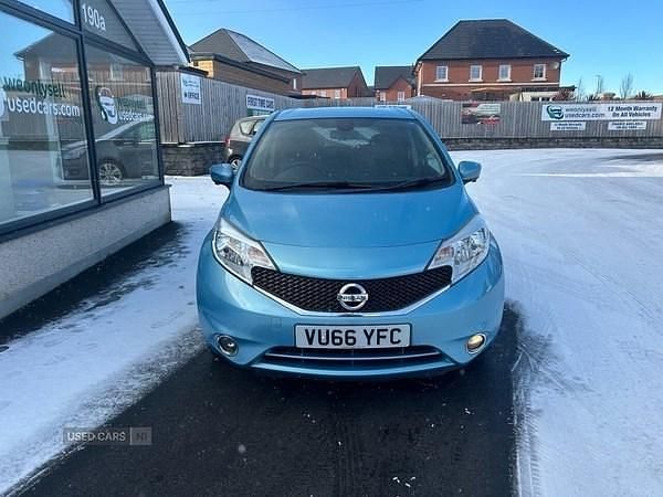 Used Nissan Note Tekna 90 HP (66 kW) 2016 Blue MPV