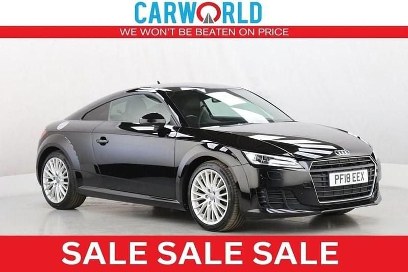 Black Used 2018 Audi TT Sport Coupe | £12,400 (Good price) - Image 1/1