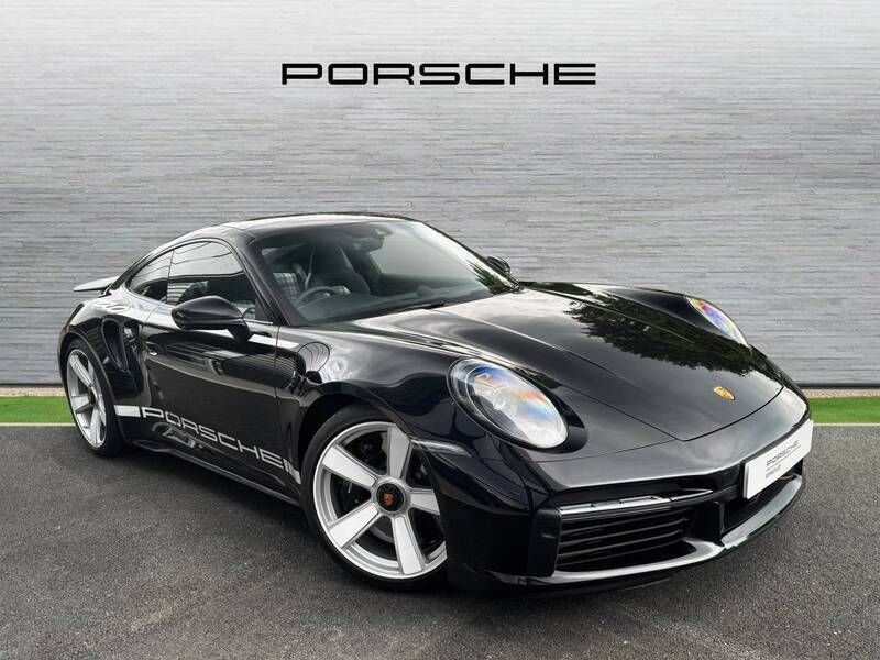Jet black metallic New 2025 Porsche 911 Turbo | £219,900 - Image 1/4
