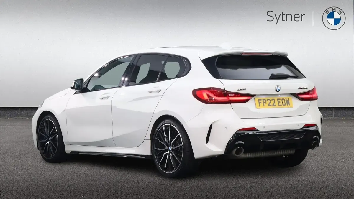 Used BMW M135 M Sport 302 HP (222 kW) 2022 White Hatchback