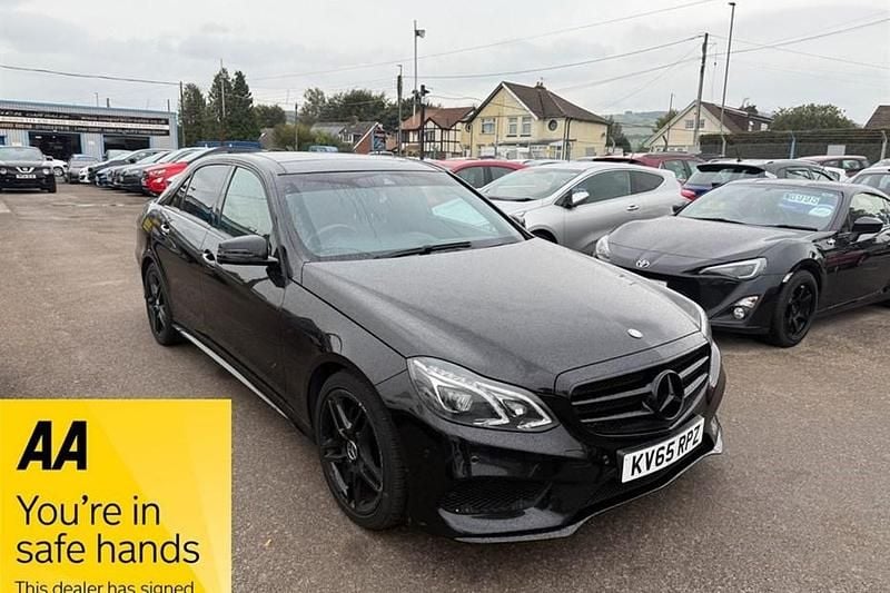 Black Used 2015 Mercedes E220 Premium Sedan | £8,995 (Fair price) - Image 1/1