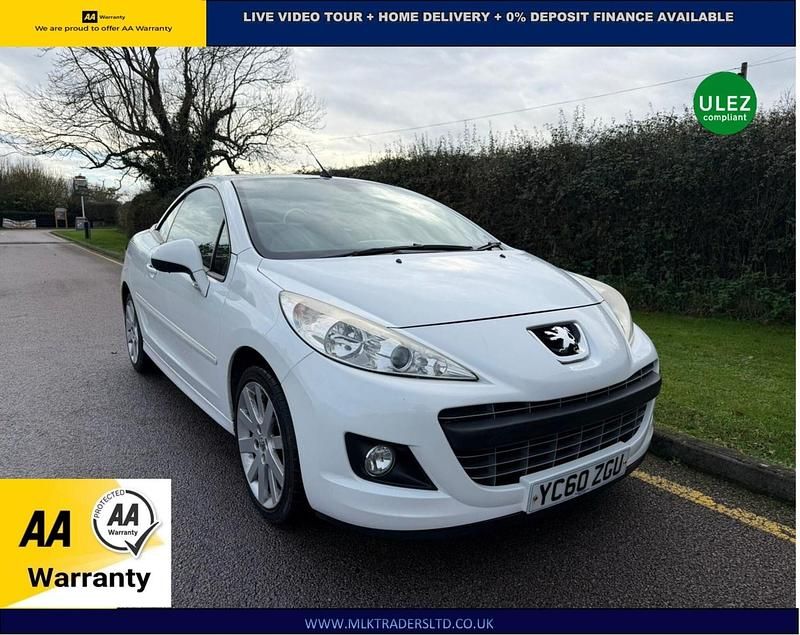 White Used 2010 Peugeot 207 GTi Cabriolet | £1,995 (Fair price) - Image 1/4