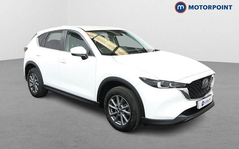 White Used 2022 Mazda CX-5 SUV | £19,499 (Good price) - Image 1/4