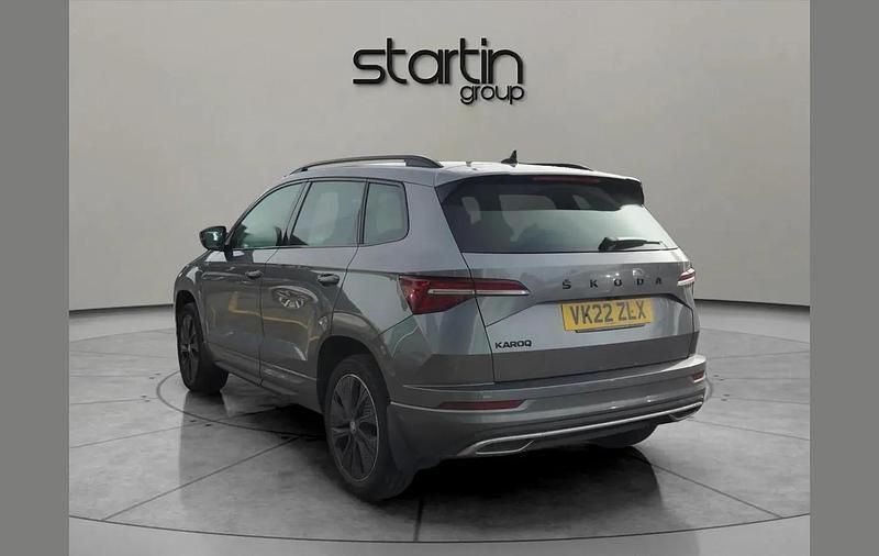 Used Skoda Karoq SportLine 147 HP (108 kW) 2022 Graphite grey metallic SUV