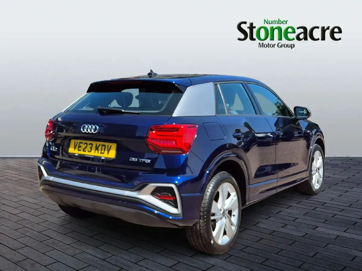 Used Audi Q2 S-Line 150 HP (110 kW) 2023 Blue SUV