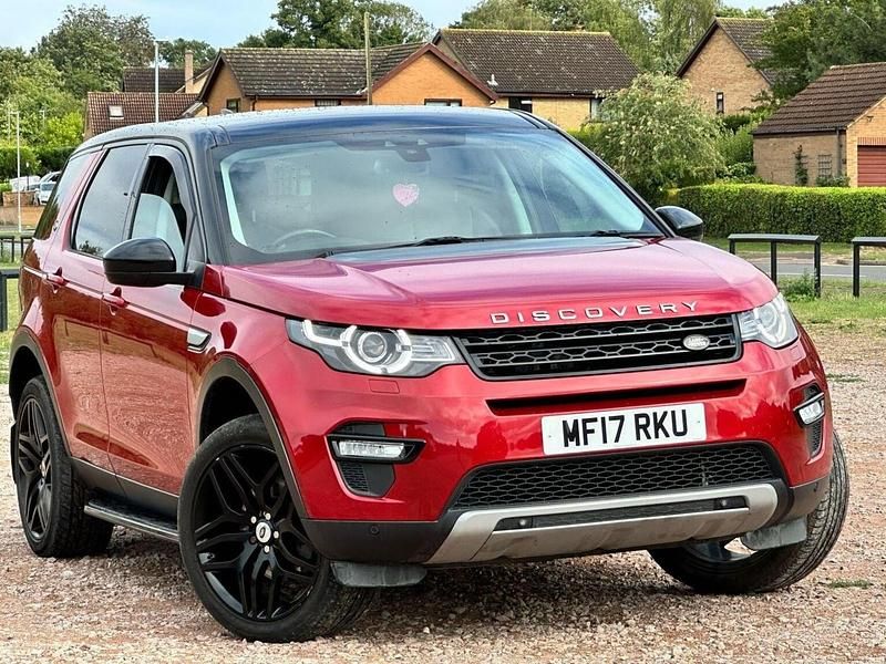 Red Used 2017 Land Rover Discovery Sport HSE SUV | £9,496 (Good price) - Image 1/4