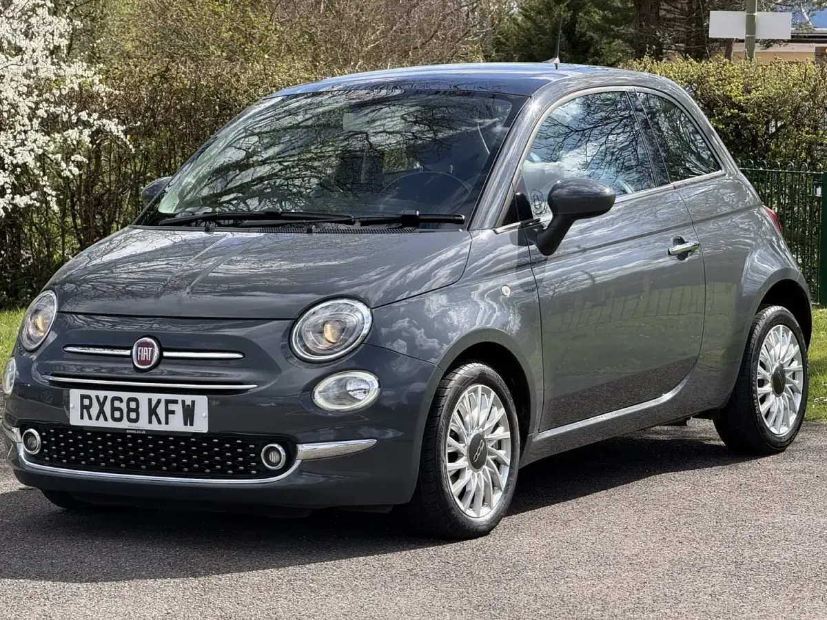 Gebraucht Fiat 500 Lounge 69 PS (50 kW) 2018 Grau Kleinwagen