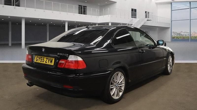 Used BMW 330 2005 Black Coupe
